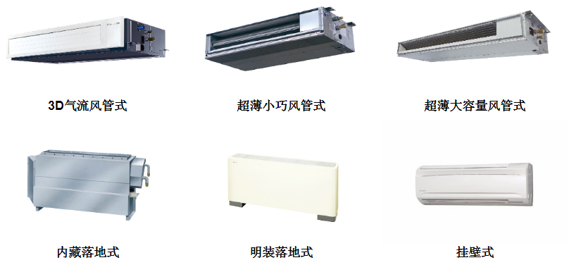 大金中央空調VRVX7-SERIES室內機產品